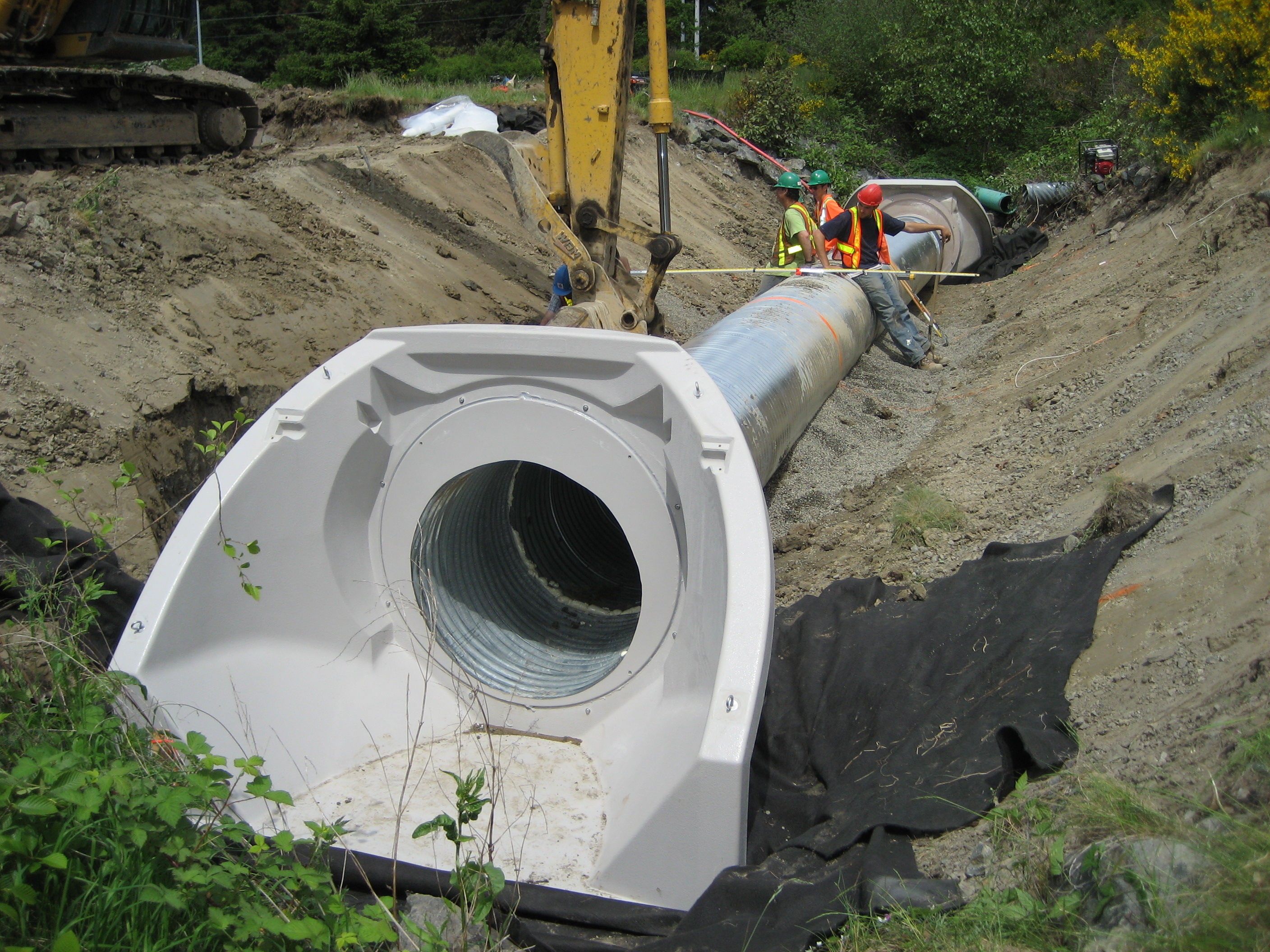 headwall civil engineering infrastructure