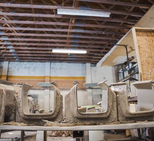 Cross seccction of Pilasters molds